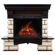 Электрокамин RealFlame Kavkaz 25,5/24 c очагом Sparta 25,5 LED Электрокамин RealFlame Kavkaz 25,5/24 c очагом Sparta 25,5 LED