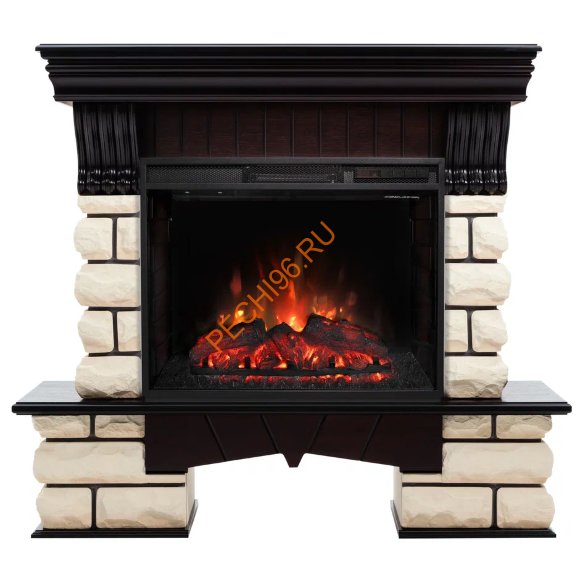 Электрокамин RealFlame Kavkaz 25,5/24 c очагом Sparta 25,5 LED Электрокамин RealFlame Kavkaz 25,5/24 c очагом Sparta 25,5 LED
