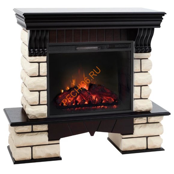 Электрокамин RealFlame Kavkaz 25,5/24 c очагом Sparta 25,5 LED Электрокамин RealFlame Kavkaz 25,5/24 c очагом Sparta 25,5 LED