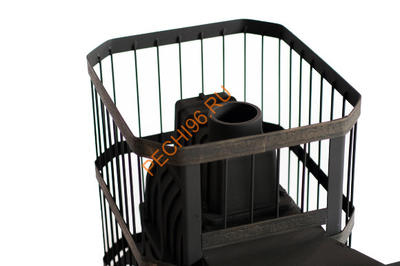 Печь банная чугунная Сибирь 24 Сетка, Панорама