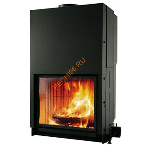 Дровяной камин EdilKamin WALL с топкой CRISTAL 90 N