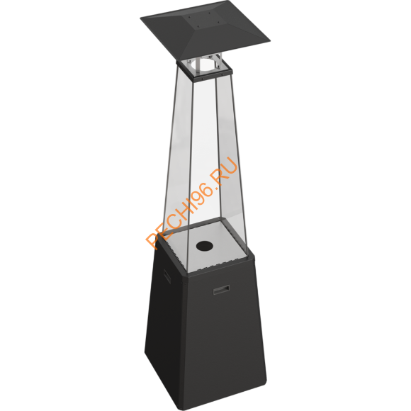 Камин уличный газовый Kratki UMBRELLA/BS/C/G31/37MBAR/S/ZE