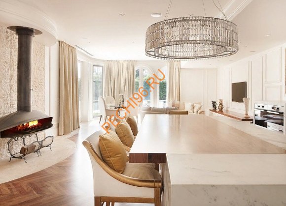 Камин Focus Antefocus открытый пристенный