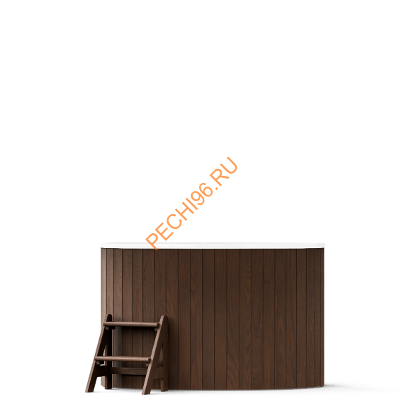 Купель композитная Polarspa STANDART 98 термососна темная