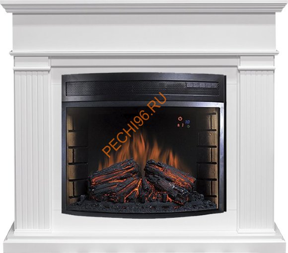 Электрокамин Royal Flame Adagio белый с очагом Dioramic 28 LED FX