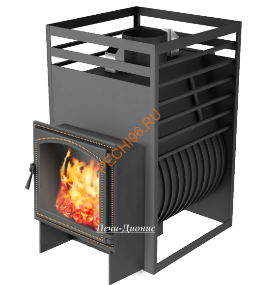 Печь банная Теплосталь Хоттабыч v3 под обкладку дверца 240