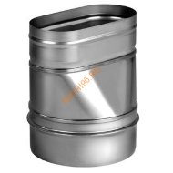 Переходник Вулкан VOR с D200 на овал 100x200 Переходник Вулкан VOR с D200 на овал 100x200