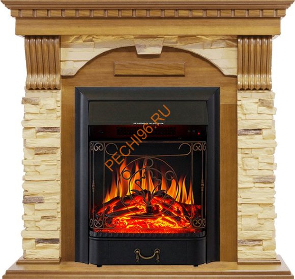 Электрокамин Royal Flame Dublin дуб/сланец с очагом Majestic FX