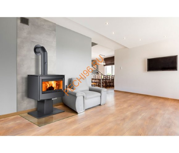 Стальная печь-камин Thorma MALLORCA UNI чёрная