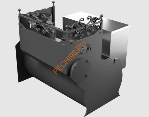Печь банная Термосфера Горыныч 3, средняя дверь со стеклом Печь банная Термосфера Горыныч 3, средняя дверь со стеклом