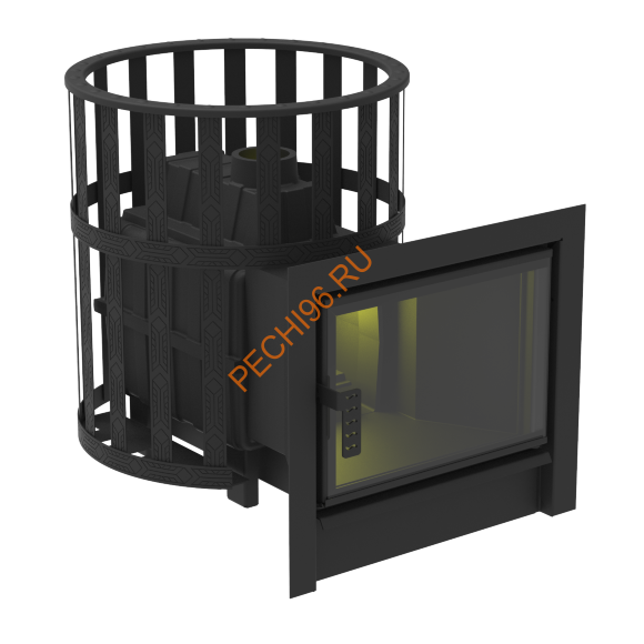 Печь банная Берёзка Воевода-Флагман 20, сетка