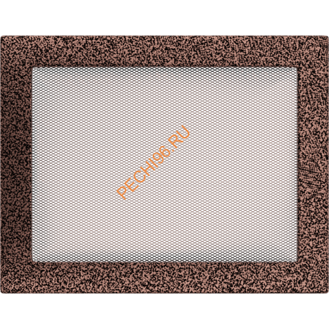 Вентиляционная решетка Kratki 22/30М 220х300 мм латунь