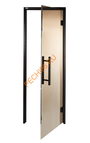 Дверь стеклянная Grandis GS 9х20-B-H-Bl коробка алюминий Diamond Black Дверь стеклянная Grandis GS 9х20-B-H-Bl коробка алюминий Diamond Black