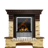 Электрокамин Dimplex Pierre Luxe угловой с очагом Flagstaff темный дуб/ сланец Электрокамин Dimplex Pierre Luxe угловой с очагом Flagstaff темный дуб/ сланец