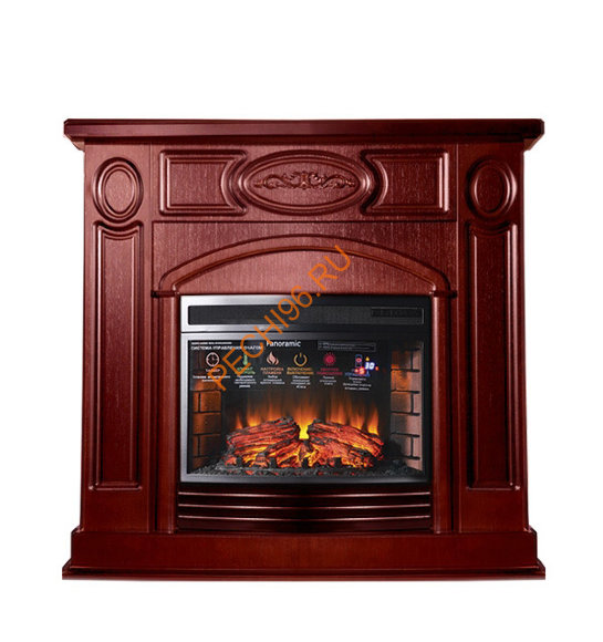 Электрокамин InterFlame Юнона с очагом Panoramic 25 LED FX QZ