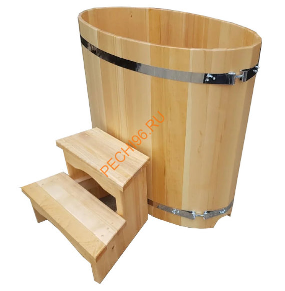 Купель НКЗ овальная из кедра d 69х105 см