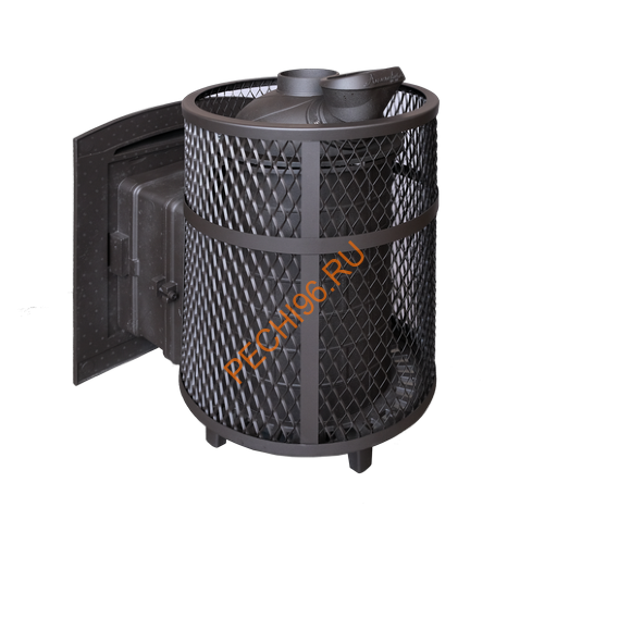 Печь банная Атмосфера М сетка нержавеющая сталь