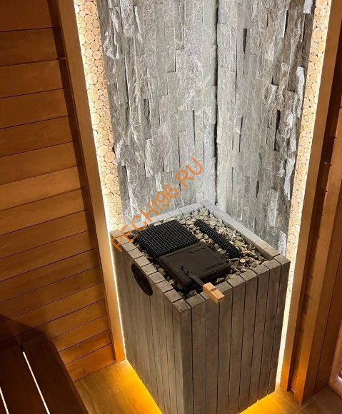 Электрическая паротермальная печь «ПАРиЖАР Футурус» 10 кВт, талькохлорит Электрическая паротермальная печь «ПАРиЖАР Футурус» 10 кВт, талькохлорит