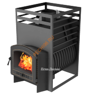 Печь банная Теплосталь Хоттабыч v3 под обкладку дверца 224