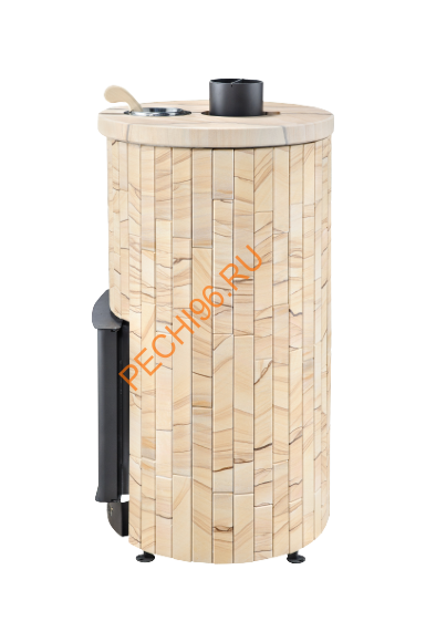Печь банная Ферингер Уют 18 ПФ Окаменевшее дерево наборный