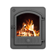 Дверка ВЕЗУВИЙ каминная 290 (Антрацит) Дверка ВЕЗУВИЙ каминная 290 (Антрацит)