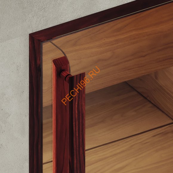 Дверь стеклянная DoorWood Хамам АРТ Wood 52 бронза