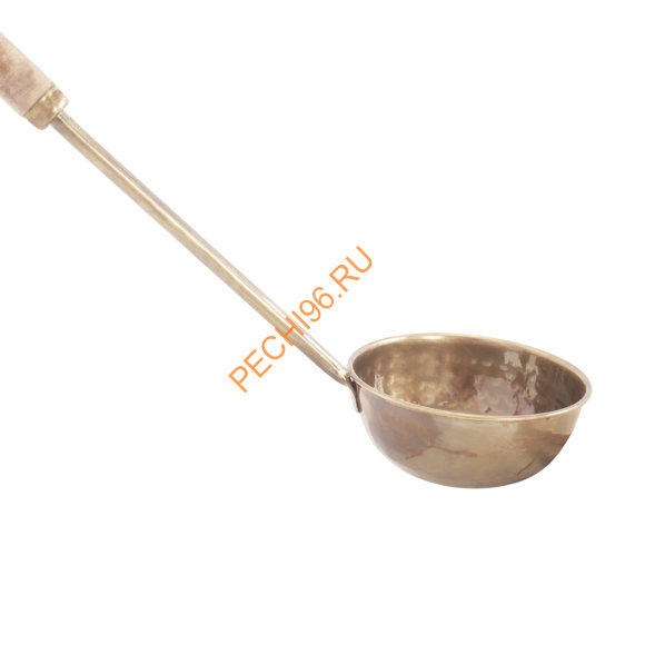 Черпак Русский пар, латунь античная 40 см