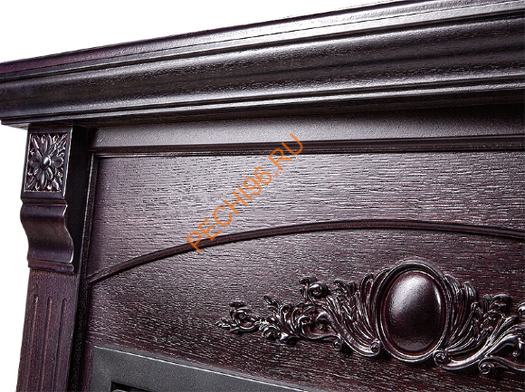 Электрокамин Electrolux EFP/P-3020LS с порталом Firelight Barocco 30, Венге