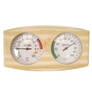 Термогигрометр EVEREST Modern, сосна (TG-14)