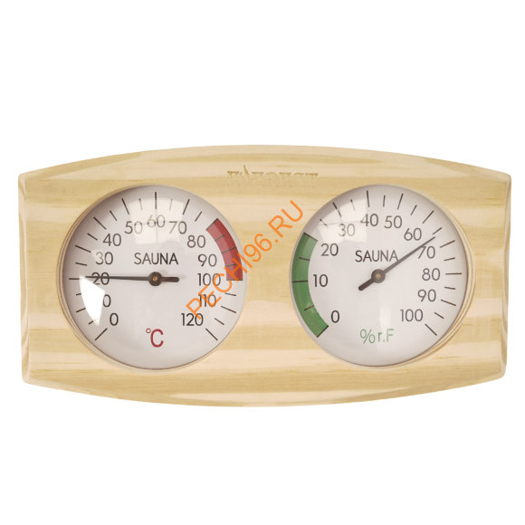 Термогигрометр EVEREST Modern, сосна (TG-14)