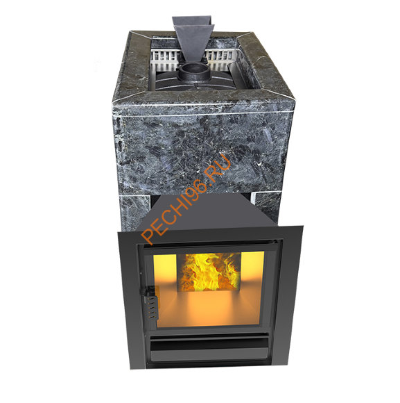 Чугунная банная печь Verona 18 ЗК Пироксенит