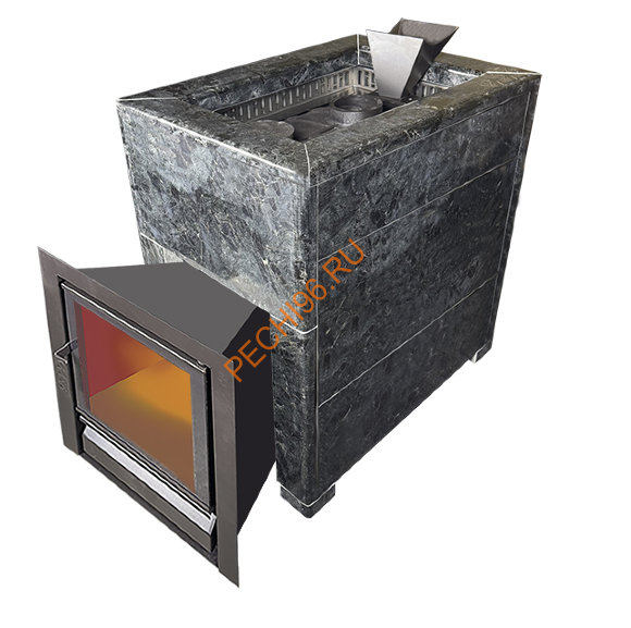 Чугунная банная печь Verona 18 ЗК Пироксенит