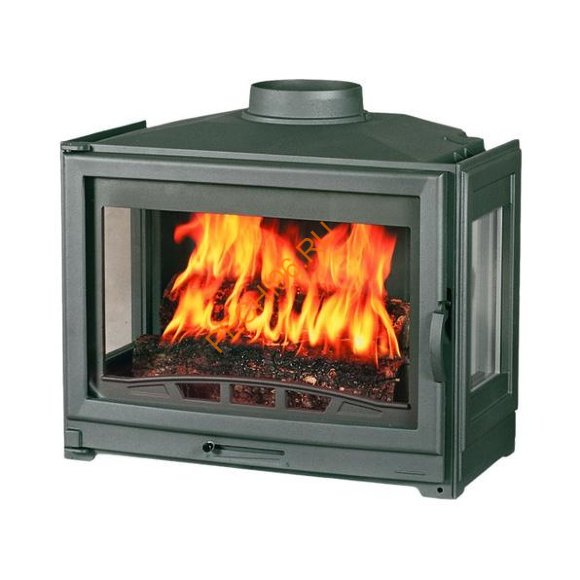 Дровяной камин CHAZELLES SOLO CS33 с топкой SOLO D70D+G