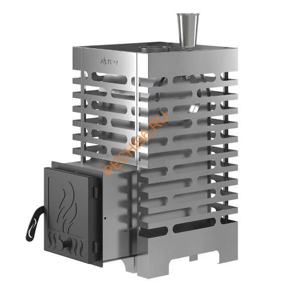 Печь банная ASTON 16 INOX с баком на трубе 50л, D115 (AISI 439) круглый в Нижнем Новгороде Печь банная ASTON 16 INOX с баком на трубе 50л, D115 (AISI 439) круглый в Нижнем Новгороде