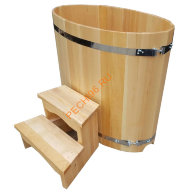 Купель НКЗ овальная из кедра d 69х128 см