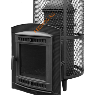 Печь банная Атмосфера L сетка нержавеющая сталь