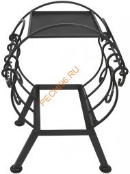 Подставка под печь отопительную Везувий АОГТ 00 кованая