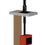 Комплект насадного дымохода SCHIEDEL (Шидель) PERMETER 25 d 130/180 мм, L=4м