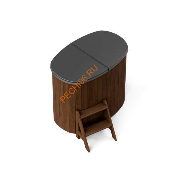 Купель композитная Polarspa STANDART 79 термососна темная Купель композитная Polarspa STANDART 79 термососна темная