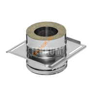 Площадка монтажная Феррум, нержавейка AISI 430-0,8 мм, d 130/200 мм