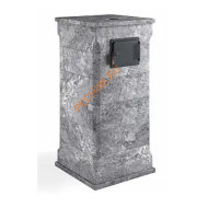 Печь банная газовая RT-50RV 310S Талькомагнезит Стандарт с радиусными углами