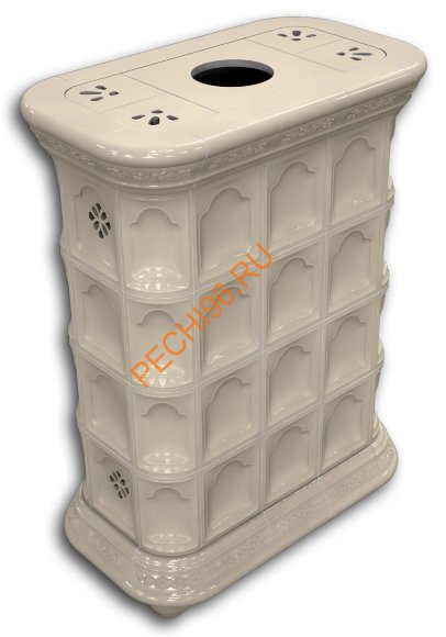 Печь-камин КимрПечь Истра центральный Ваниль Печь-камин КимрПечь Истра центральный Ваниль