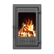 Дверка ЭВЕРЕСТ каминная 310 (Антрацит) Дверка ЭВЕРЕСТ каминная 310 (Антрацит)