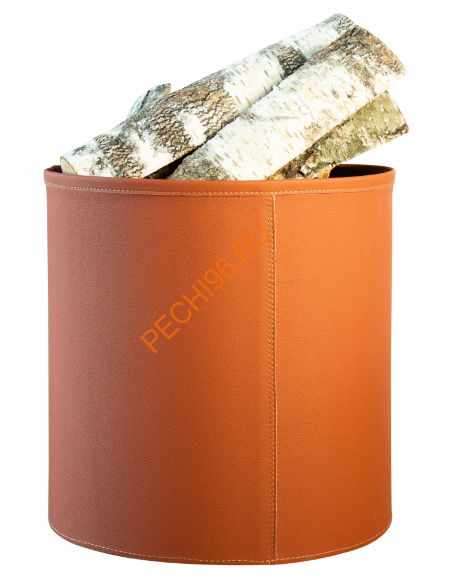 Дровница Fire&Wood Dublin, экокожа медно-рыжая