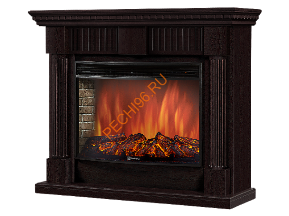 Электрокамин Electrolux EFP/P-3020LS с порталом Firelight Colonna 30, Венге