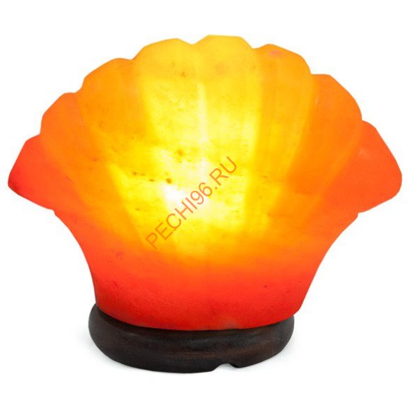 Светильник из гималайской соли Ракушка с диммером