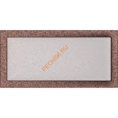 Вентиляционная решетка Kratki 45М 220х450 мм латунь