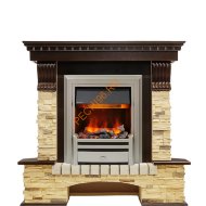 Электрокамин Dimplex Pierre Luxe угловой с очагом Chesford темный дуб/ сланец Электрокамин Dimplex Pierre Luxe угловой с очагом Chesford темный дуб/ сланец
