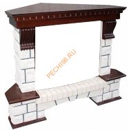 Портал Royal Flame Pierre Luxe угловой под классический очаг Портал Royal Flame Pierre Luxe угловой под классический очаг