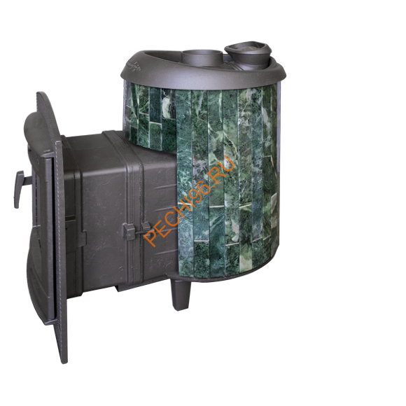 Печь банная Атмосфера L ламели Змеевик наборный Печь банная Атмосфера L ламели Змеевик наборный